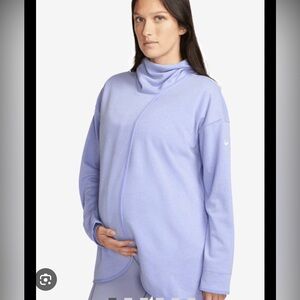 Nike maternity reversible pullover - Light purple, Large Great condition